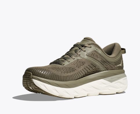 Hoka One One Bondi 7 Running Shoes for Men & Women - Cushioned Comfort for Long-Distance Running, Walking & Everyday Wear