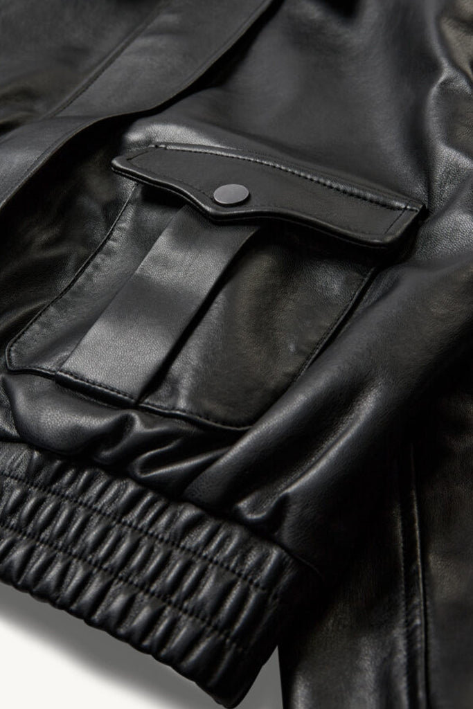 Brooklyn Bomber Jacket - Stylish Black Outerwear for Men & Women | Perfect for Casual Wear, Street Fashion & Fall Layering