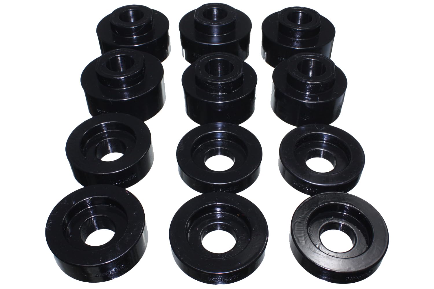 ENERGY SUSPENSION Body Mount Bushings for 08-16 Ford F250 Super Cab - Heavy Duty Replacement for Smooth Ride & Reduced Vibration - Perfect for Off-Roading, Towing & Daily Driving