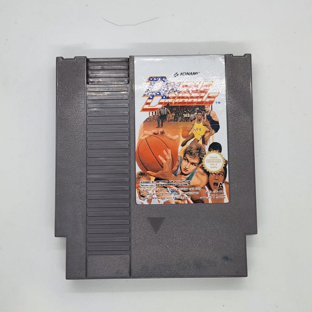 Double Dribble NES Game for Nintendo Entertainment System - Classic Basketball Video Game for Retro Gaming Enthusiasts | Perfect for 80s Nostalgia & Multiplayer Fun