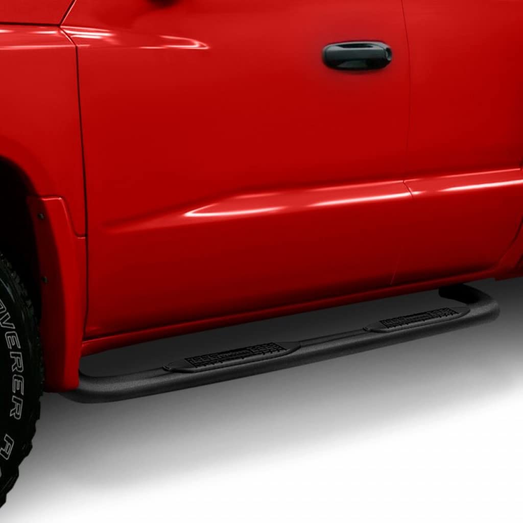 Promaxx Black Powder Coated Nerf Bars for Chevy Silverado 1500 (1999-2016) | Extended/Double Cab Length | Heavy Duty Side Steps | Perfect for Off-Roading & Truck Customization