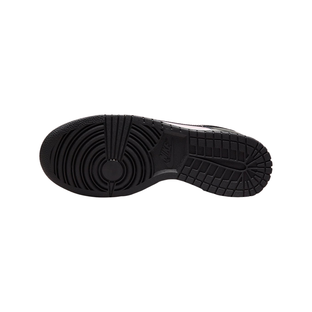 Nike Women's Dunk Low Sneakers - Pink Foam, Black & White Retro Basketball Shoes for Women | Casual Streetwear & Gym Workout Fashion
