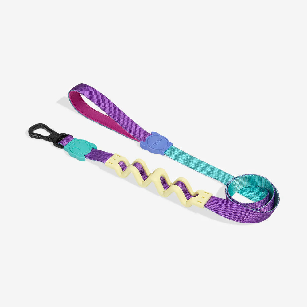 Shockwave No-Pull Dog Leash - Anti-Tangle Reflective Pet Walking Lead with Comfort Handle for Small Medium Large Dogs - Perfect for Training, Running, Hiking & Daily Walks