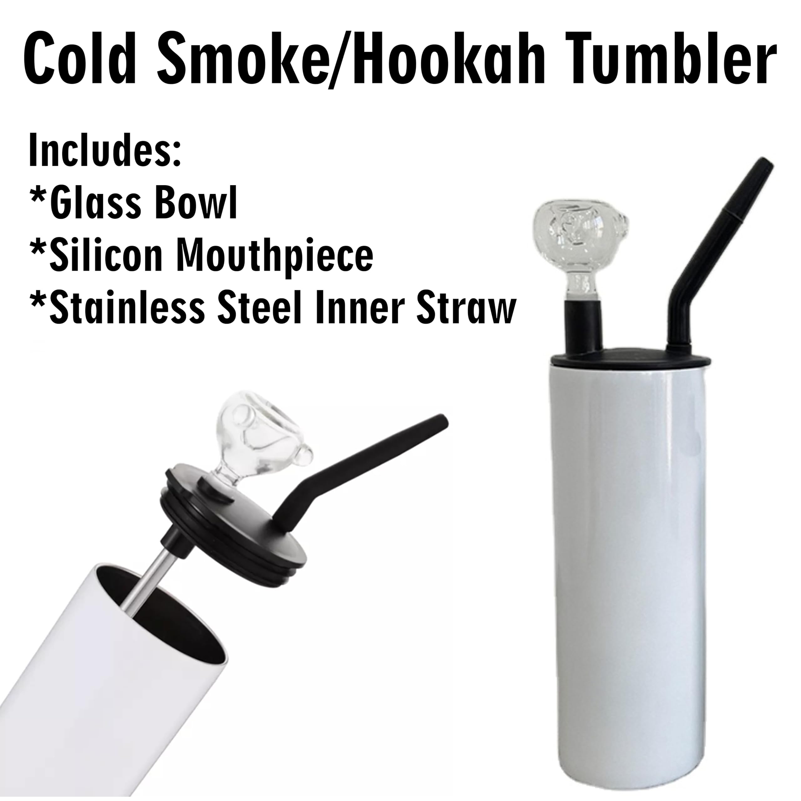 Premium Aluminum Hookah with Tumbler Design - Portable & Durable for Outdoor Parties, Travel & Home Relaxation