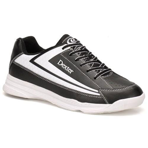 Dexter Men's Jack II Bowling Shoes - Black/White - Comfortable & Durable for Professional & Casual Bowling