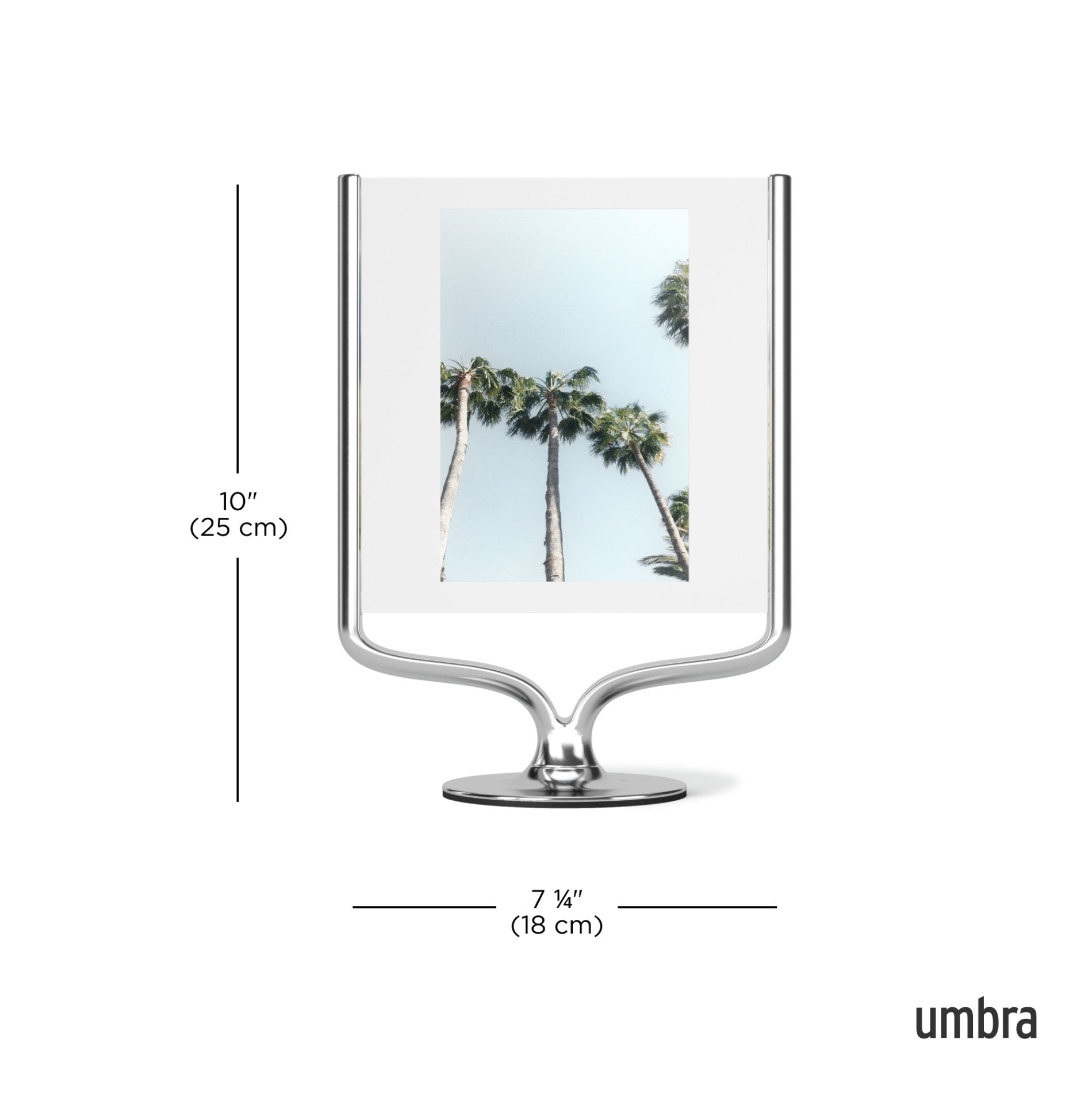 Wishbone Picture Frame - Elegant Wooden Photo Display for Home Decor, Perfect for Weddings, Anniversaries & Family Memories
