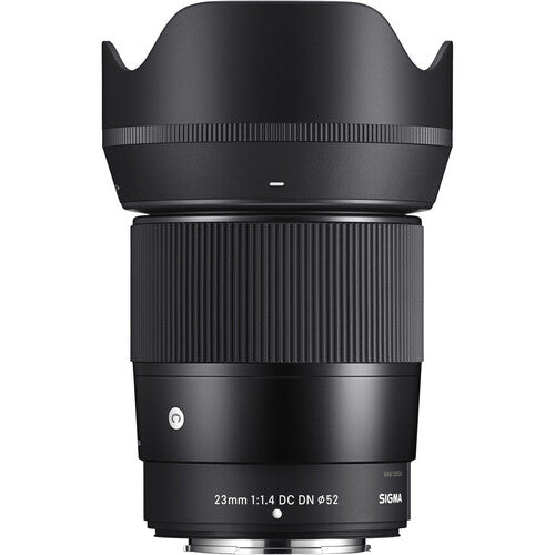 Sigma 23mm f/1.4 DC DN Contemporary Lens for Sony E Mount & Fujifilm X Mount - Fast Aperture Prime Lens for Portraits, Street & Low Light Photography