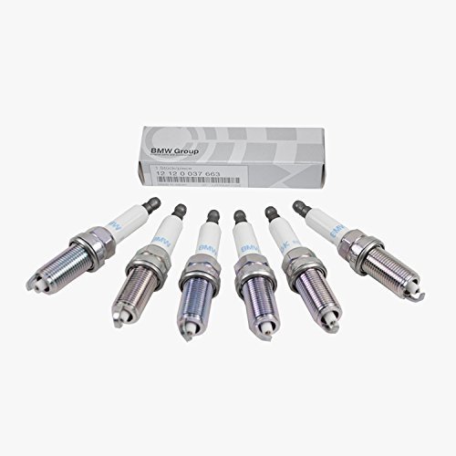 Genuine BMW Spark Plug Set - 37663 (6pcs) - High Performance Ignition Plugs for BMW 3 Series, 5 Series, X3, X5 - Perfect for Engine Tune-Ups & Performance Upgrades