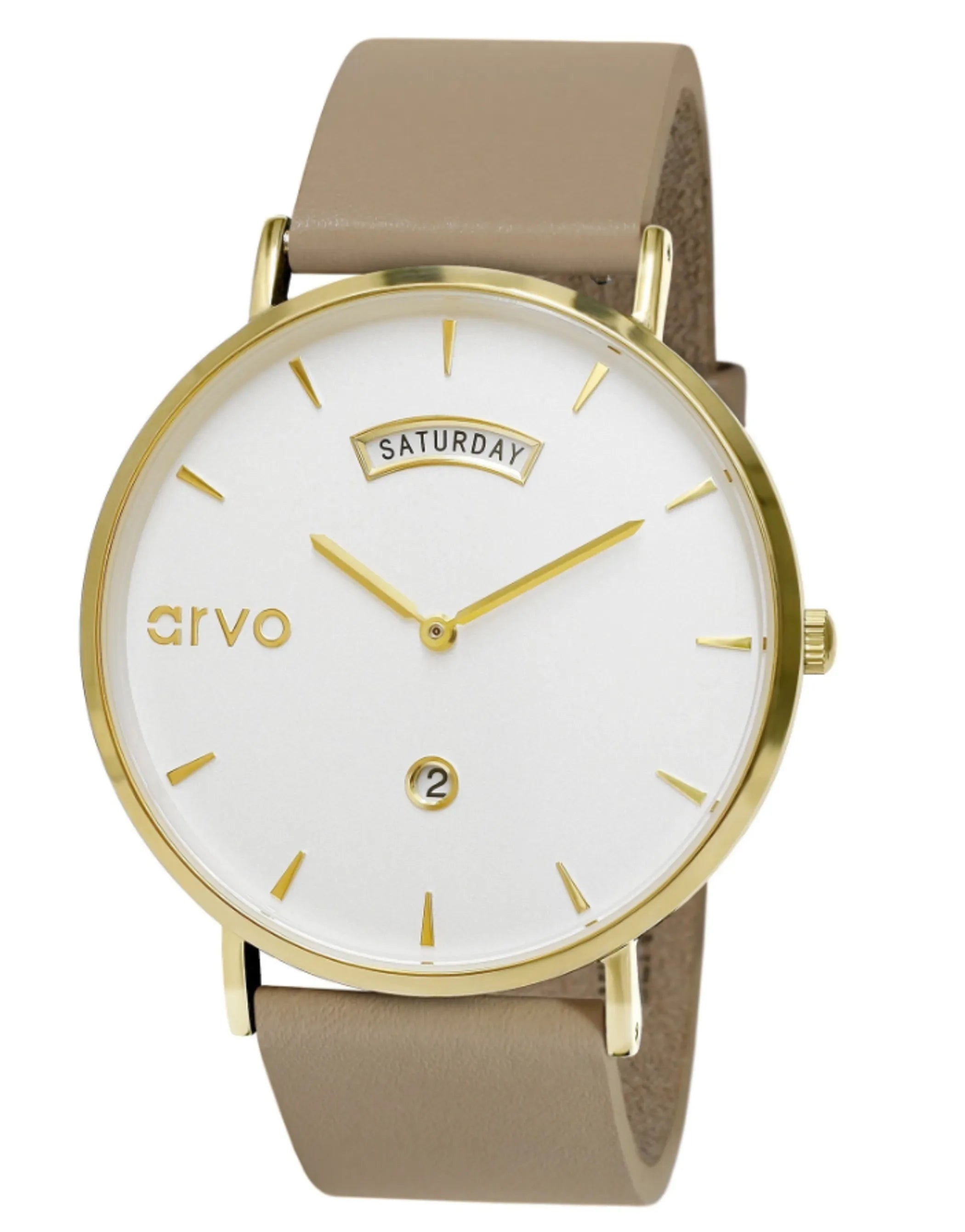 Arvo Aristocrat Luxury Men's Watch - Waterproof Stainless Steel Chronograph for Business, Casual & Formal Occasions