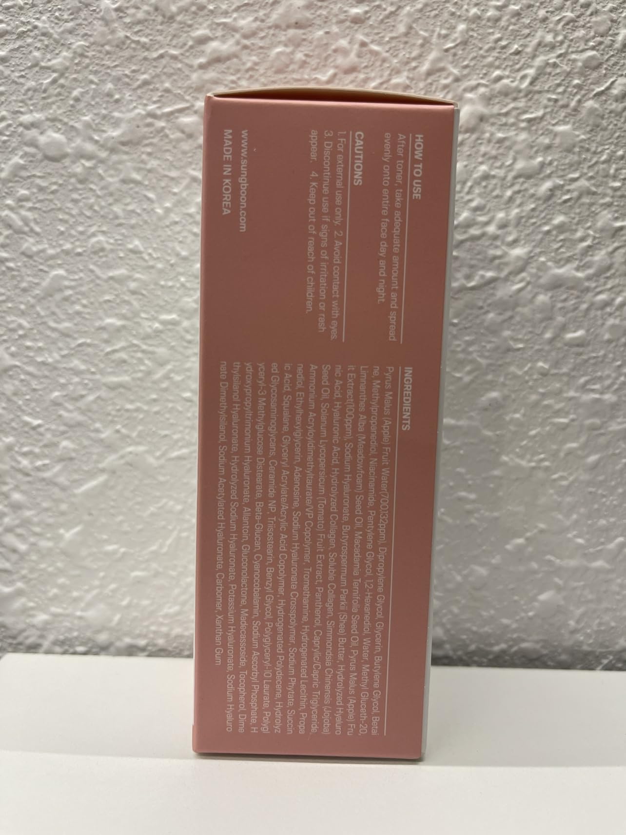 SUNGBOON EDITOR Apple Peel Glow Skin Soothing Ampoule - Korean Facial Serum for Gentle Exfoliation & Smooth Glowing Skin | Hydrating & Brightening Treatment for Dry, Dull & Sensitive Skin | Perfect for Night Routine & Pre-Makeup Prep
