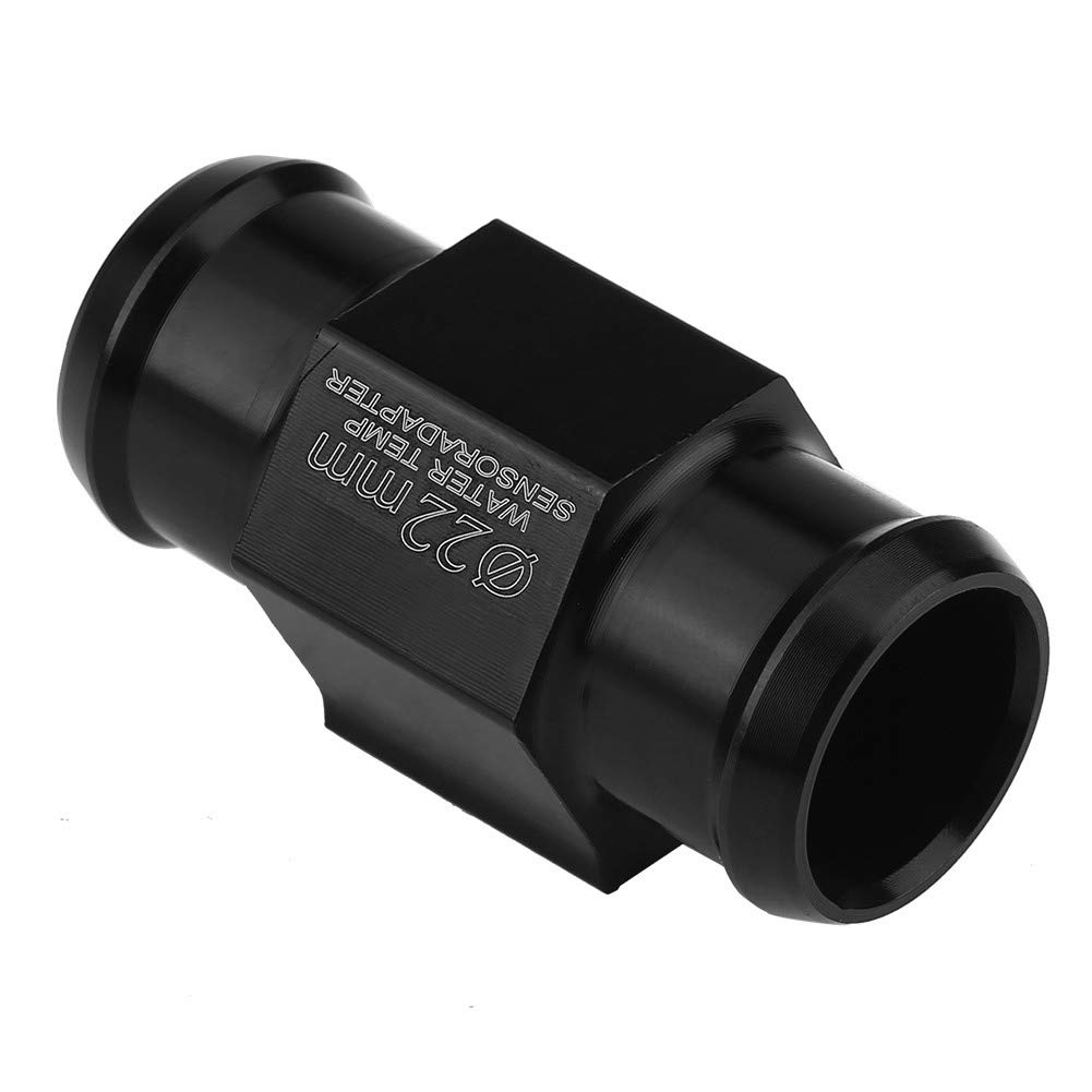 Universal 22mm Aluminum Water Temperature Joint Pipe Adapter for Motorcycles - Compatible with Auto Meter & Thermometer Gauges - Perfect for Engine Cooling System Upgrades & Performance Tuning