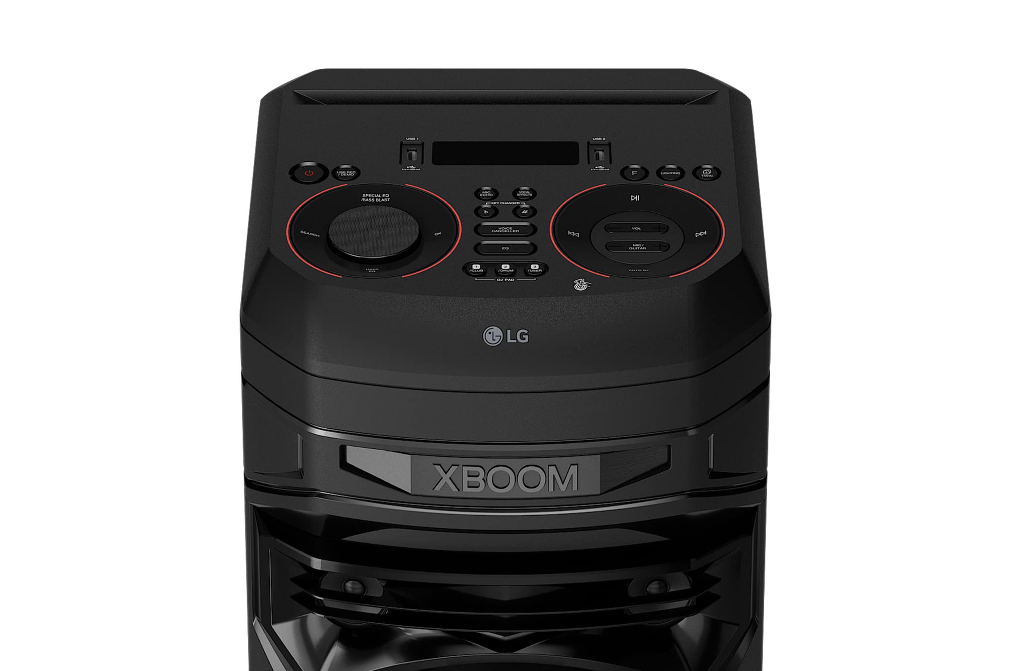 LG XBOOM RNC5 Bluetooth Speaker - 100W Powerful Sound, Wireless Karaoke Machine, Portable Party Speaker for Outdoor, Home, and Events | IPX4 Water Resistant | 10-Hour Playtime