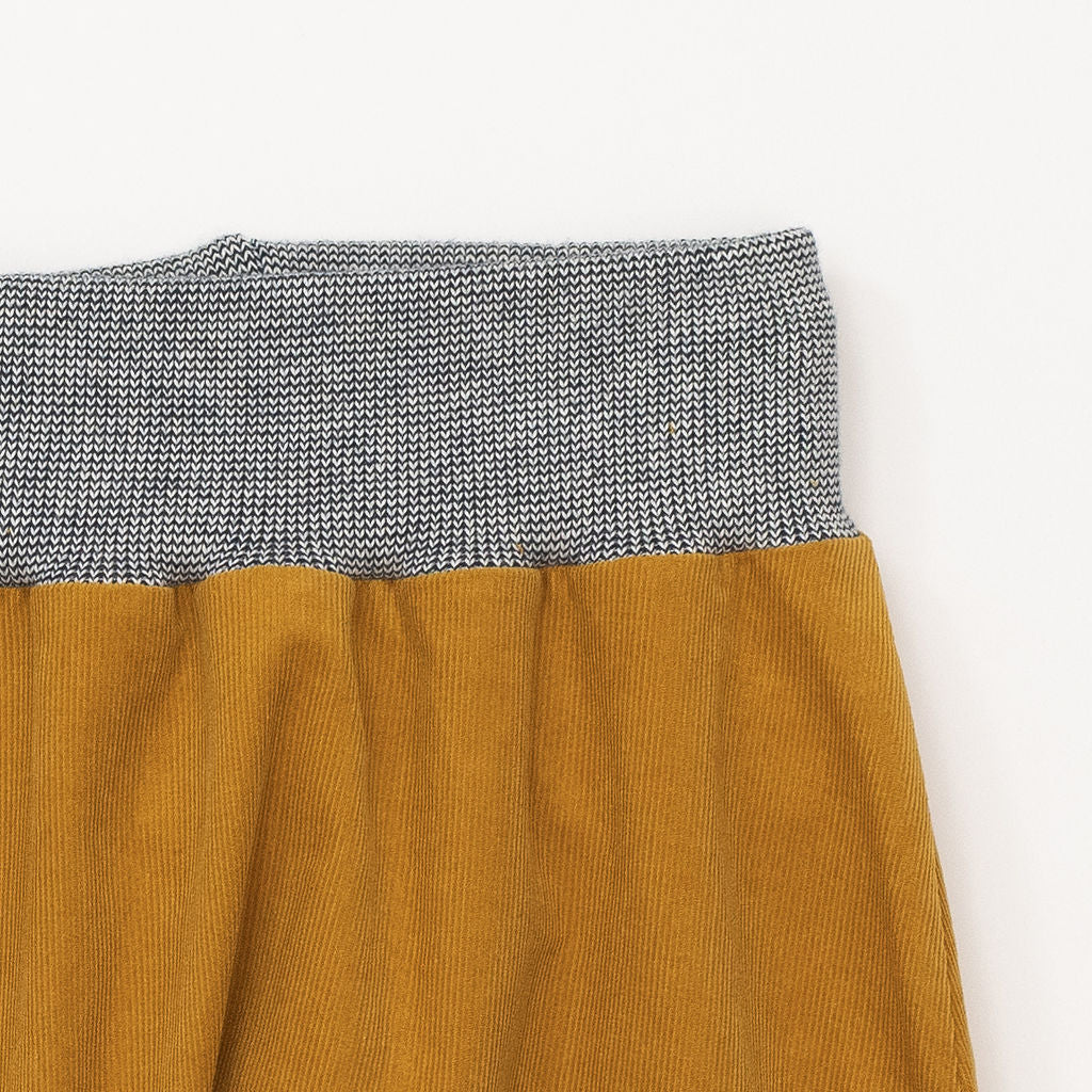 Gold Corduroy Jogger Pants for Men - Comfortable Casual Lounge & Streetwear Outfit for Everyday Wear