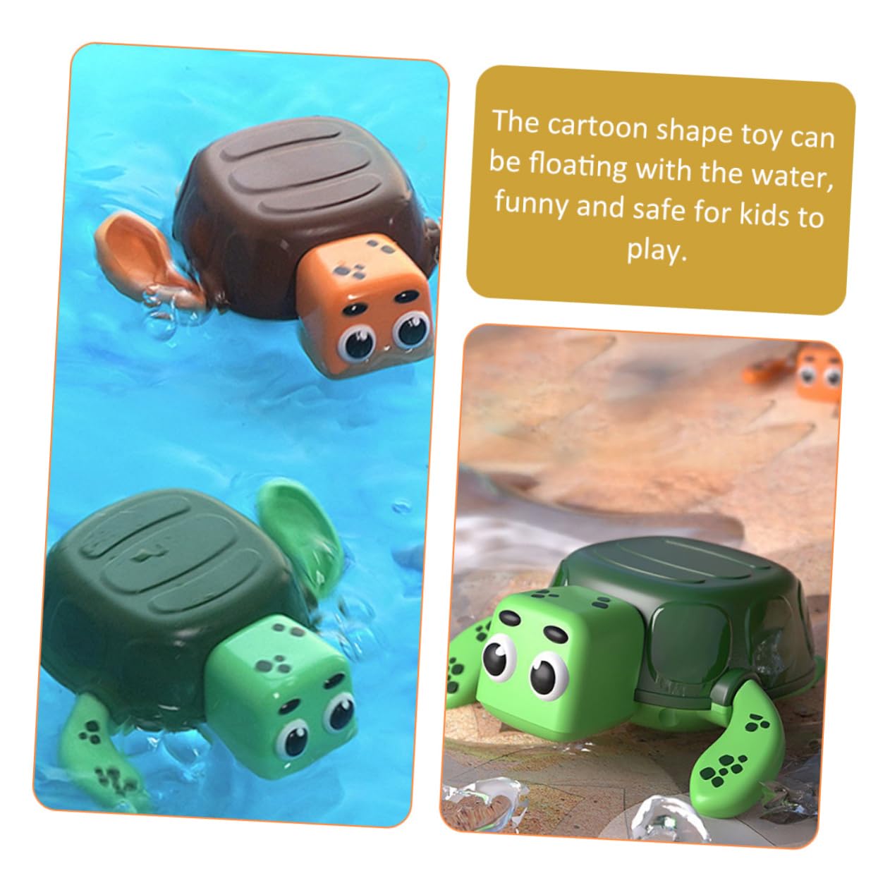 FAVOMOTO 3-Piece Kids Bath Toys Set - Fun Water Play Tub Toys for Toddlers & Babies | Bathtime, Pool & Outdoor Splash Play