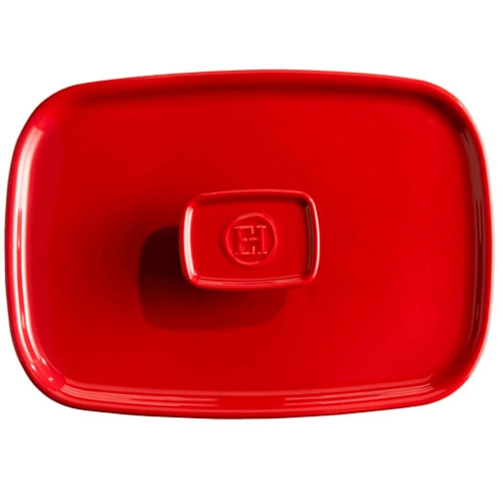 Emile Henry Oven Dish Lid - Premium Ceramic Bakeware Cover for Casseroles, Roasts & Stews - Perfect for Baking, Serving & Storing Leftovers