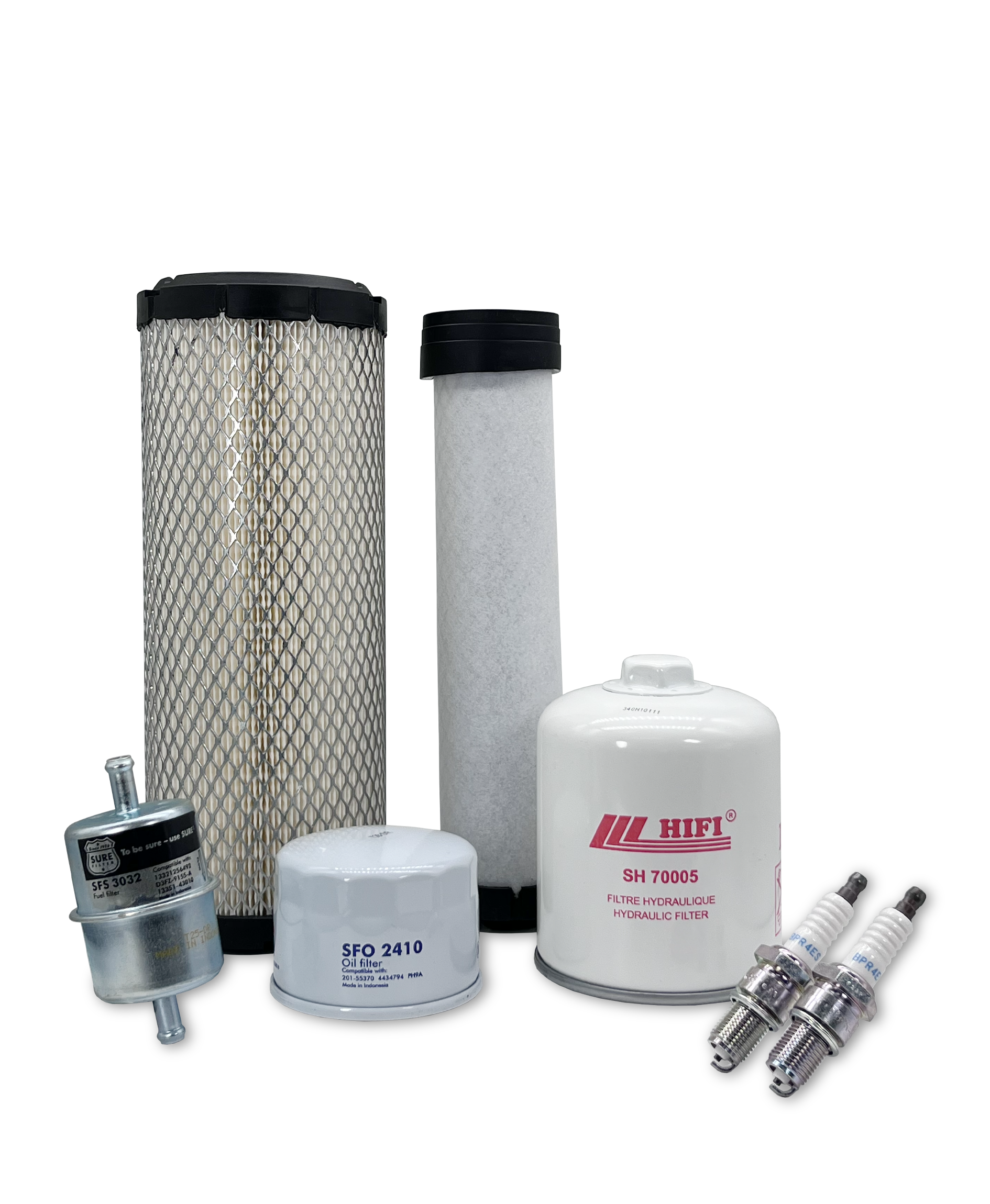 HERO® Maintenance Filter Kit for Scag SVRII 48V 22FX V-Ride II Zero Turn Mower - Air & Oil Filters Replacement Set for Lawn Care & Landscaping