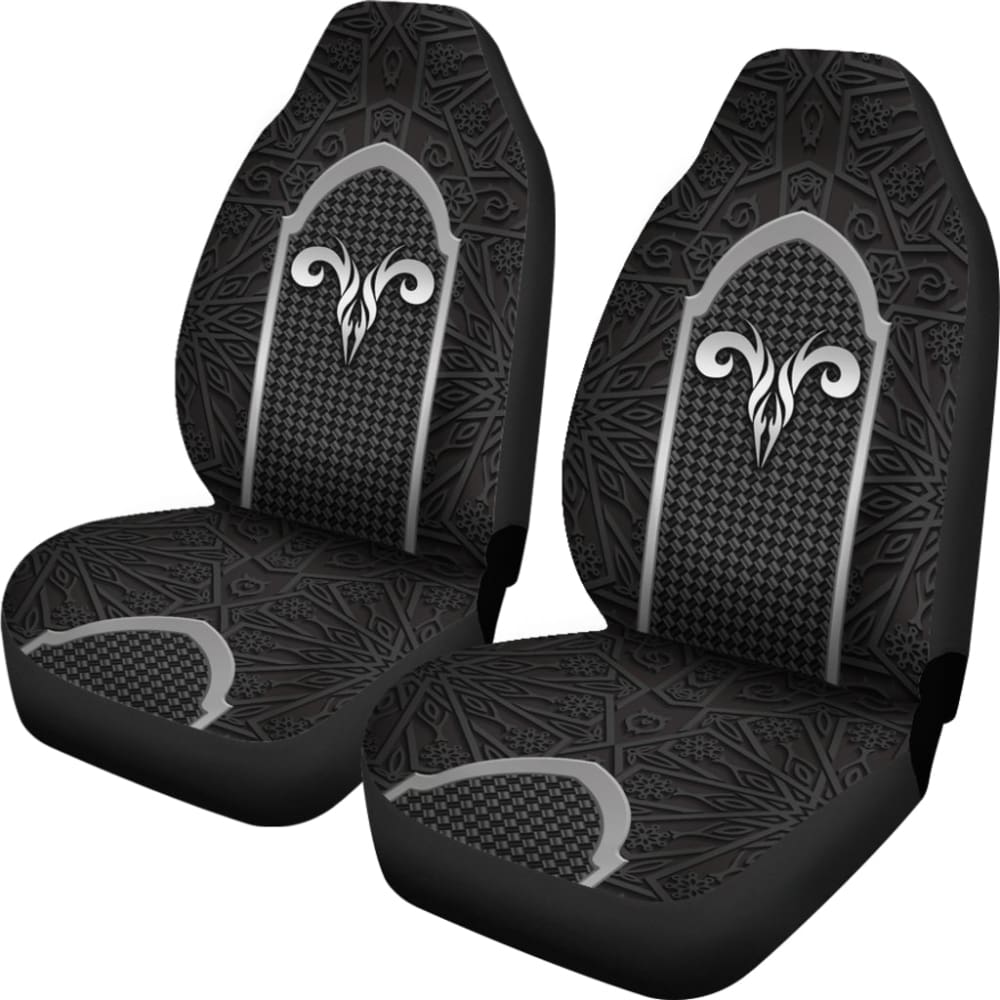 Premium Black & Grey Custom Dodge Ram Car Seat Covers - Perfect Fit for 4-Door Models (212603) | Durable Protection for Daily Commutes & Road Trips