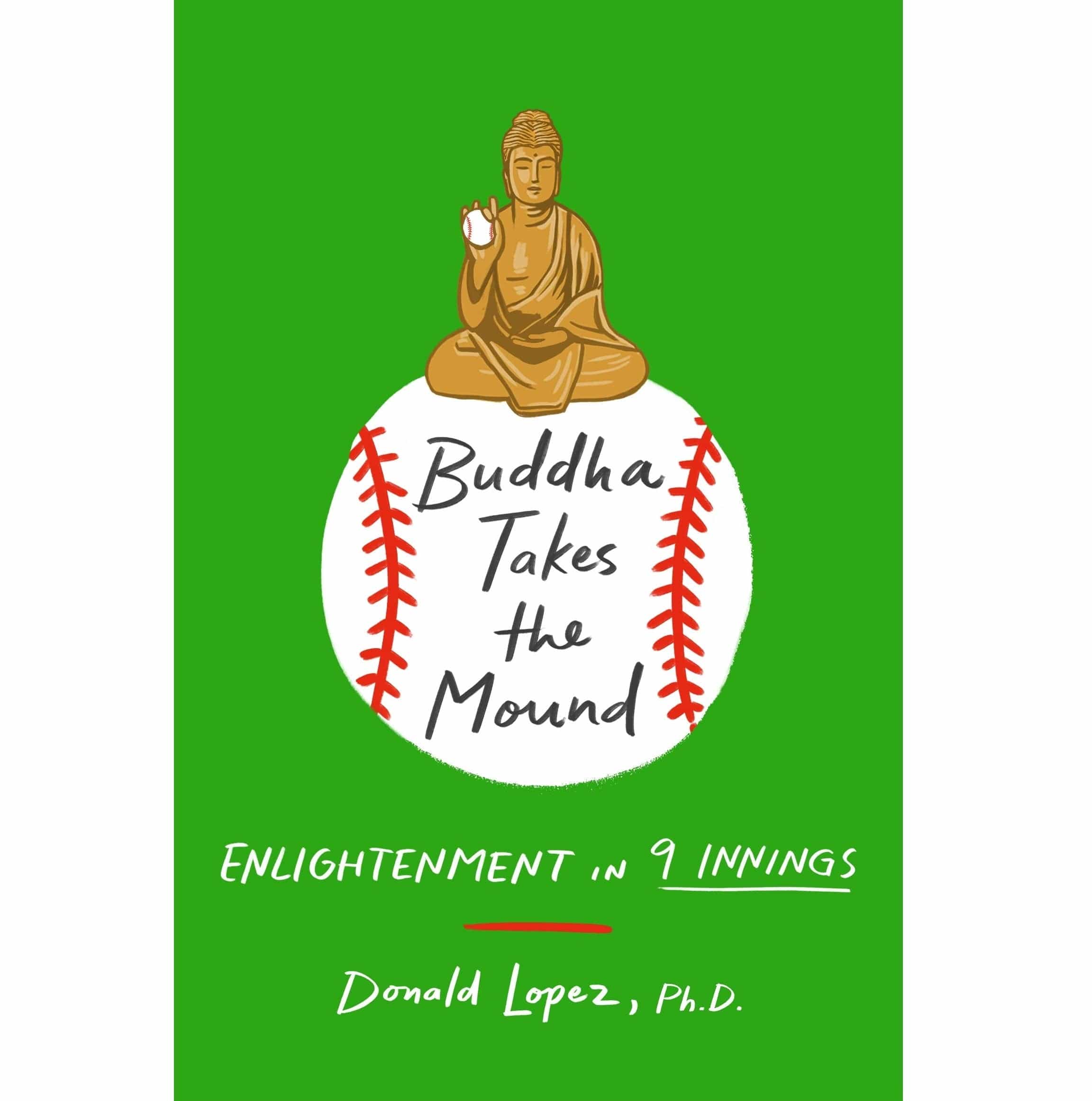 Buddha Statue for Baseball Fans - Unique Baseball-Themed Buddha Sculpture for Home Decor & Meditation | Perfect for Baseball Lovers, Zen Gardens & Sports-Themed Gifts