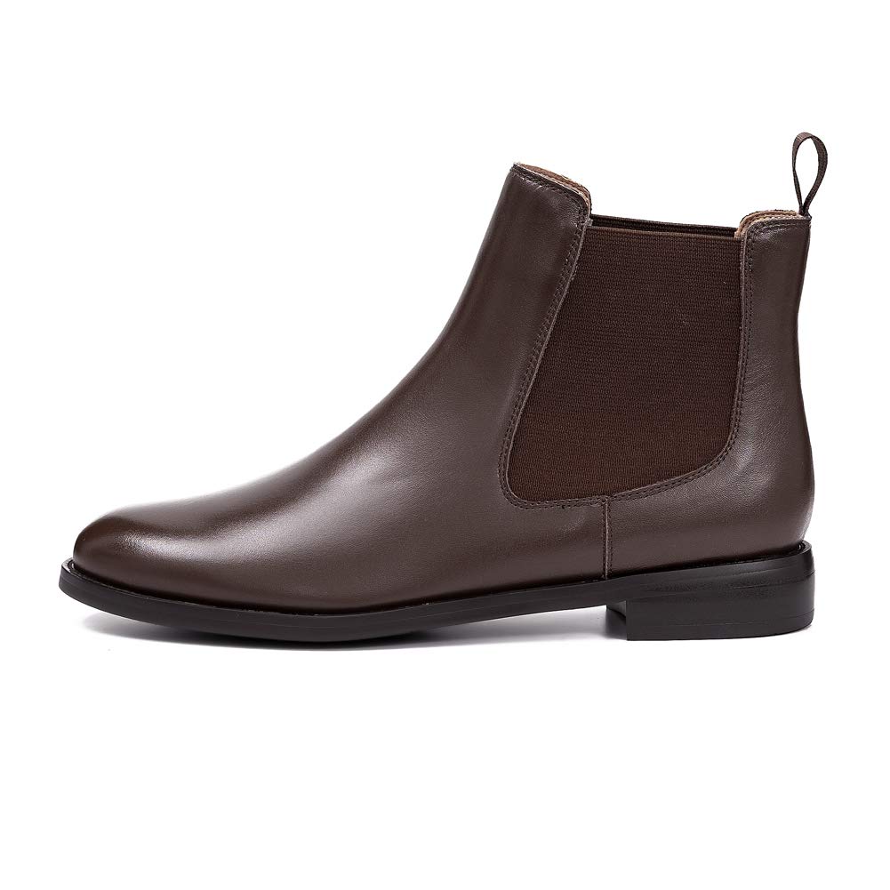 Women's Classic Leather Chelsea Boots - Comfortable Ankle Boots for Women, Waterproof & Stylish - Perfect for Fall, Winter & Everyday Wear
