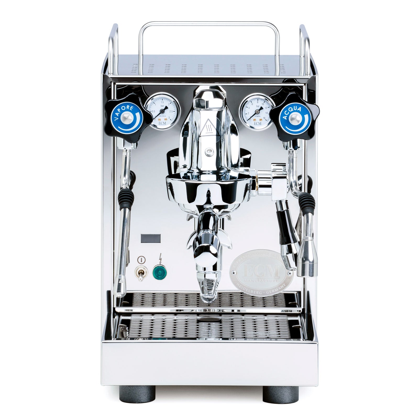ECM Mechanika Slim PID Espresso Machine - Professional Italian Coffee Maker for Home Baristas | Perfect for Espresso, Cappuccino & Latte at Home or Office