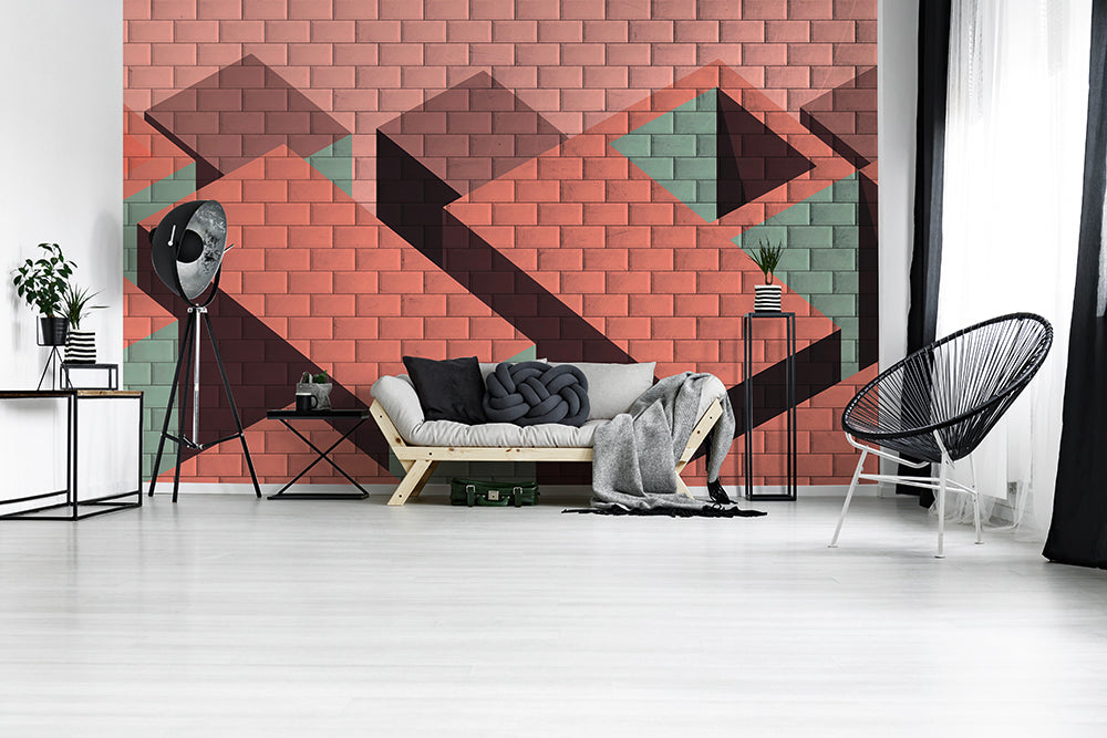 Designwalls 2 Graphic Tiles - Peel and Stick Wall Decals for Home & Office Decor | Perfect for Bedroom, Living Room, and Kids Room Wall Art