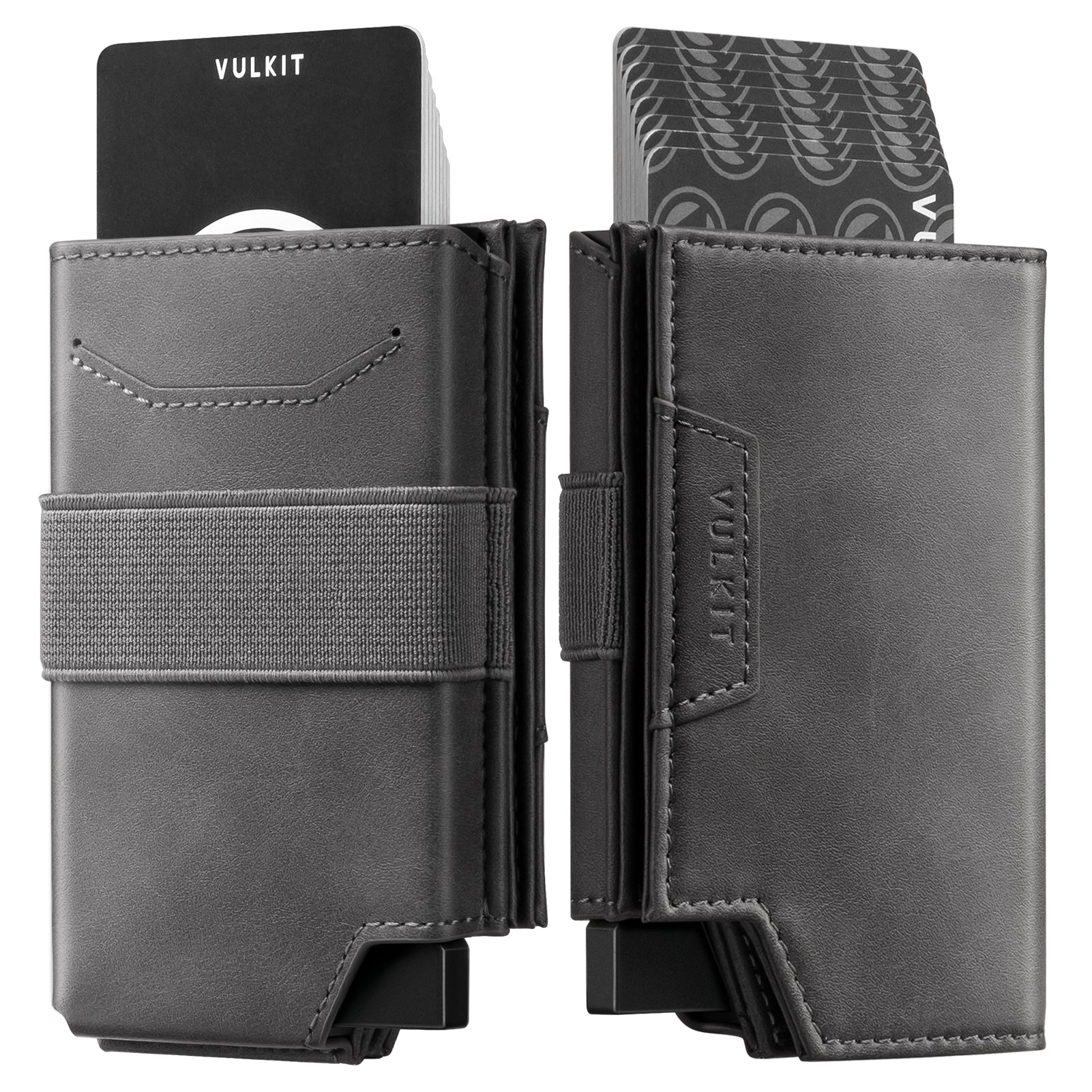 VC411 Slim Minimalist RFID Blocking Wallet - Card Holder with Money Band & Secure Magnetic Closure for Men & Women - Perfect for Travel, Everyday Use & Gift Giving