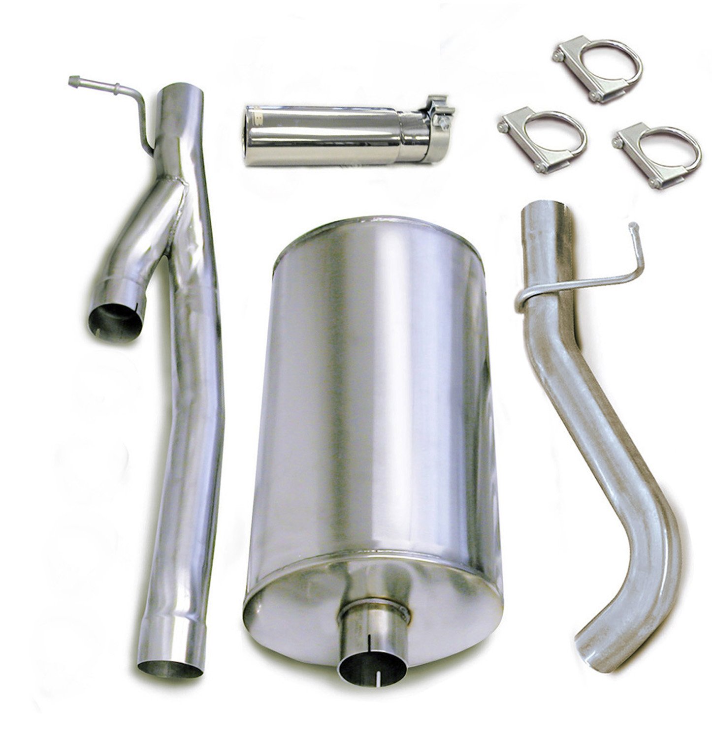 CORSA 24292 Cat-Back Exhaust System - High Performance Stainless Steel Muffler for Trucks & SUVs | Enhanced Sound & Power | Perfect for Off-Roading & Daily Driving