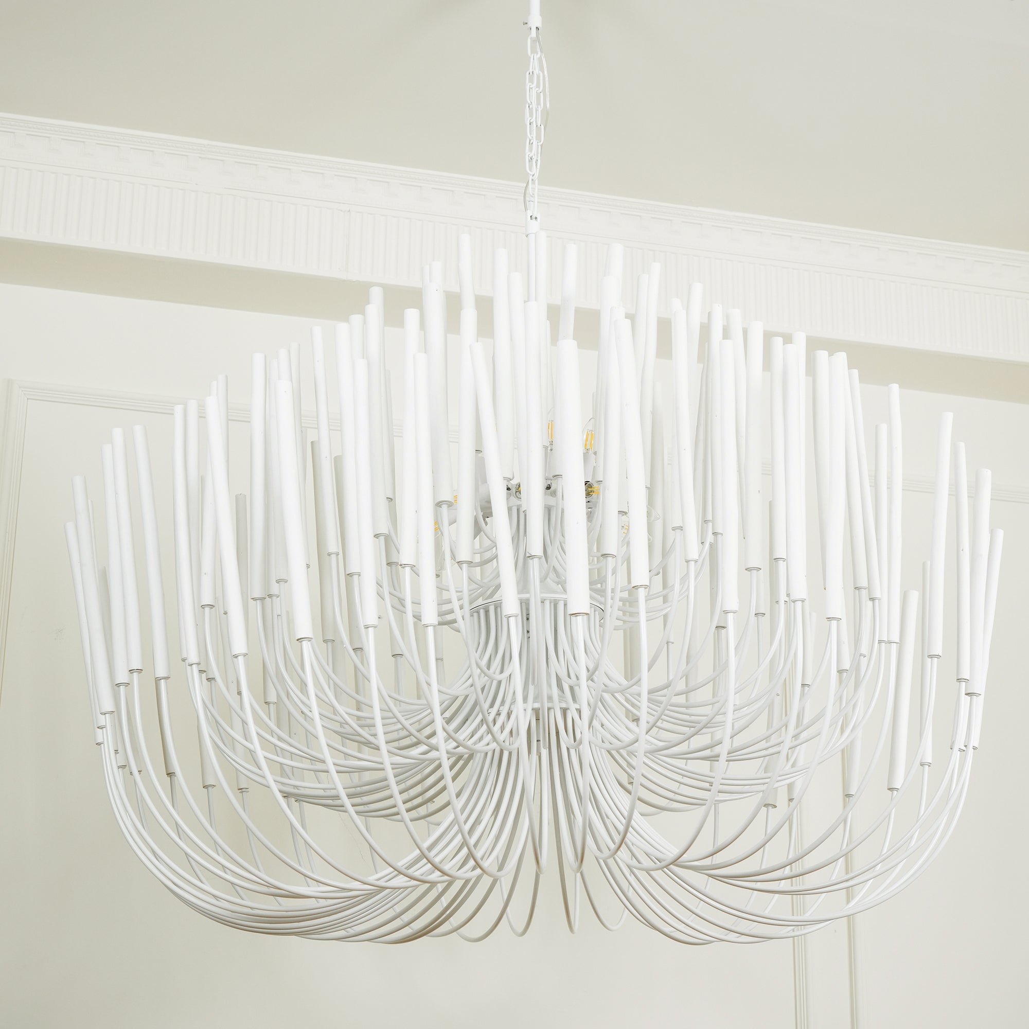 Swinton Chandelier - Elegant Crystal Ceiling Light Fixture for Dining Room, Living Room & Bedroom | Perfect for Home Decor, Wedding & Luxury Interior Design