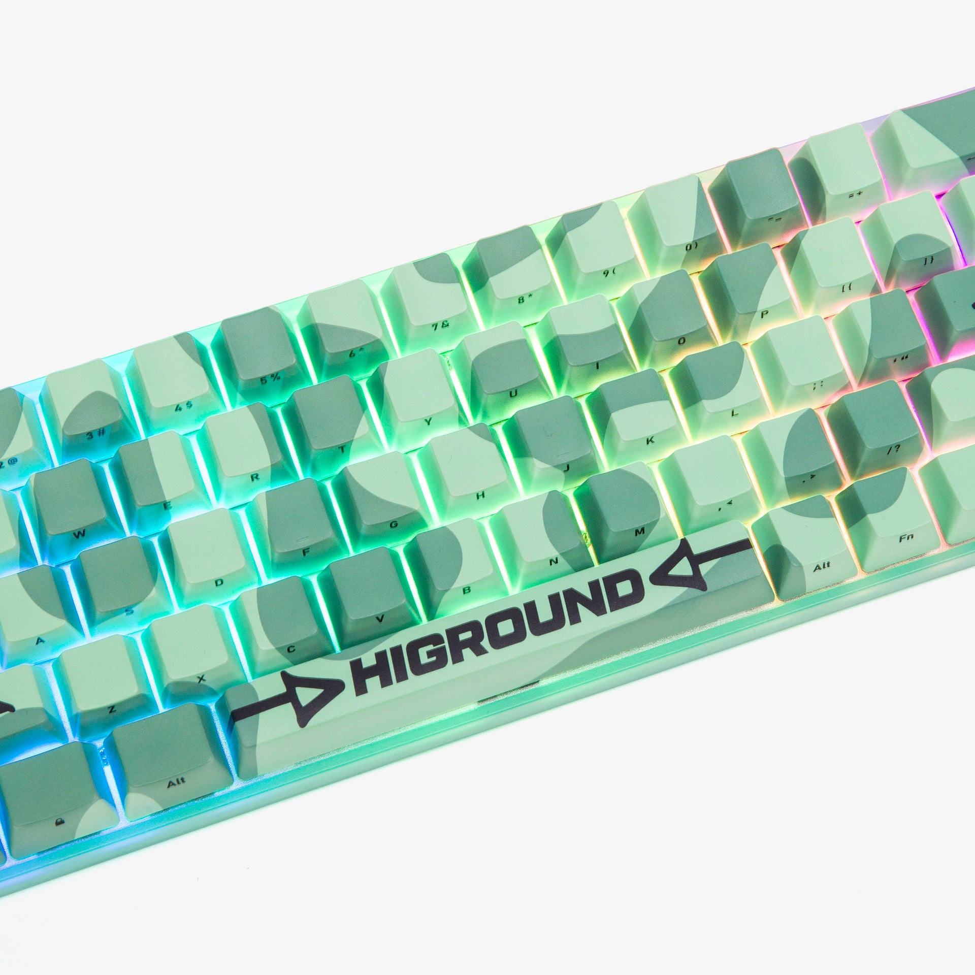 Graffiti Keyboard - Wireless Mechanical Gaming Keyboard with RGB Backlit, Customizable Keys for PC & Mac - Perfect for Gamers, Programmers & Artists