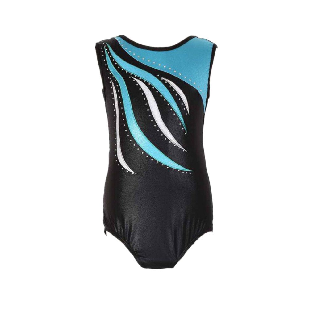 Girls Gymnastics Leotard - Ballet Dance Tank Top for Kids - Stretchy & Comfortable - Perfect for Ballet Class, Gymnastics Practice & Dance Recitals