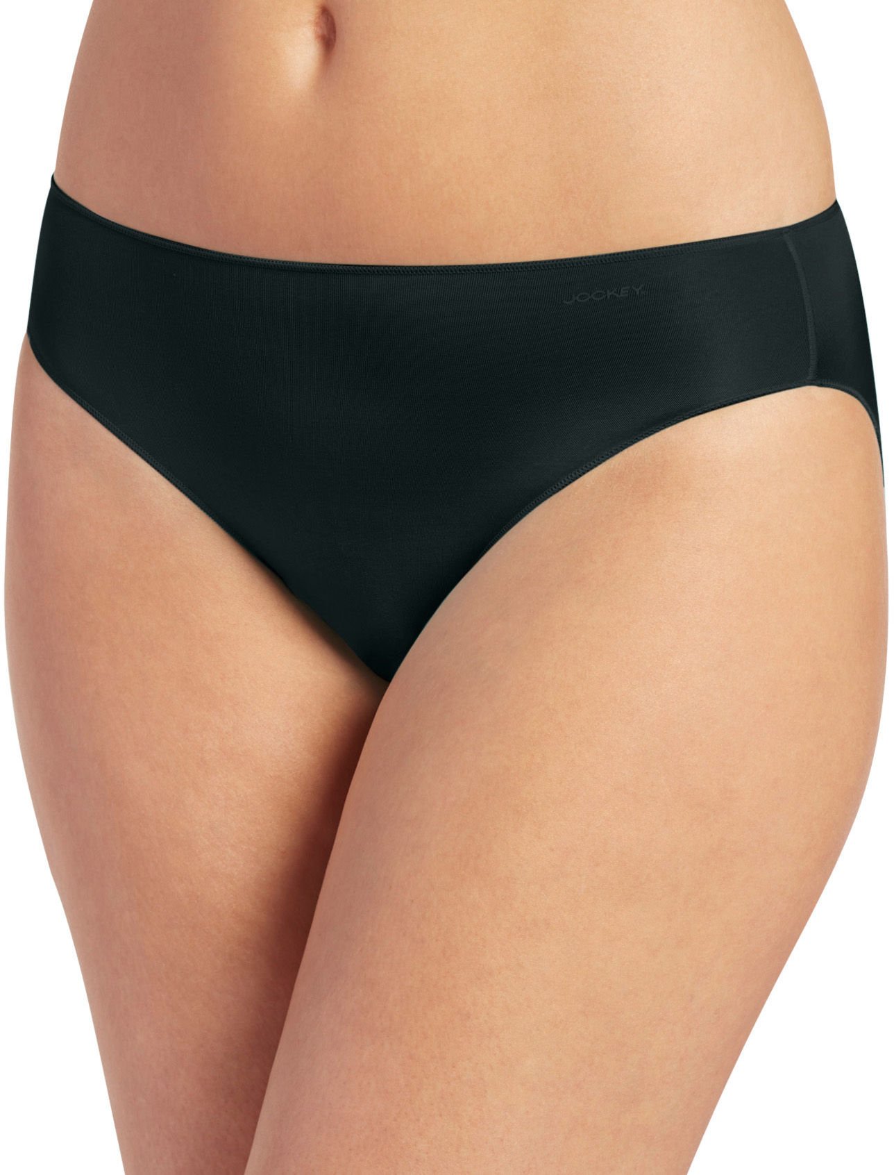 Jockey Women's No Show Bikini Underwear - Seamless, No Panty Line, Tactel Fabric - Perfect for Yoga, Workouts & Everyday Comfort