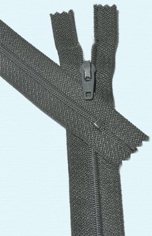 7 Inch YKK #2.5 Nylon Coil Zippers with Closed End - A914 Dark Grey (3-Pack) - Perfect for DIY Crafts, Garment Making & Sewing Projects
