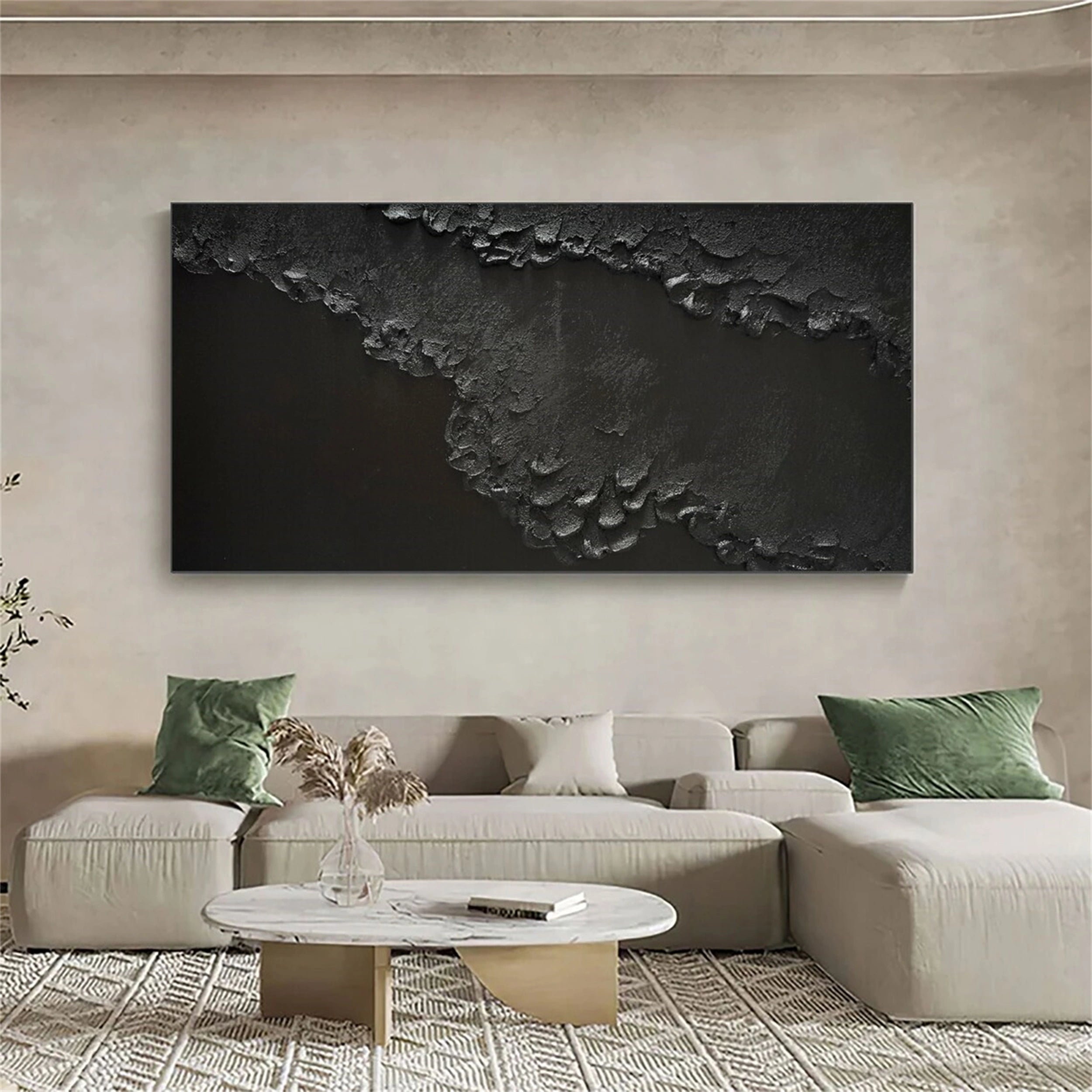 Ocean and Sky Painting #OS 088 - Stunning Seascape Wall Art for Home & Office Decor - Perfect for Living Room, Bedroom or Coastal Themed Spaces