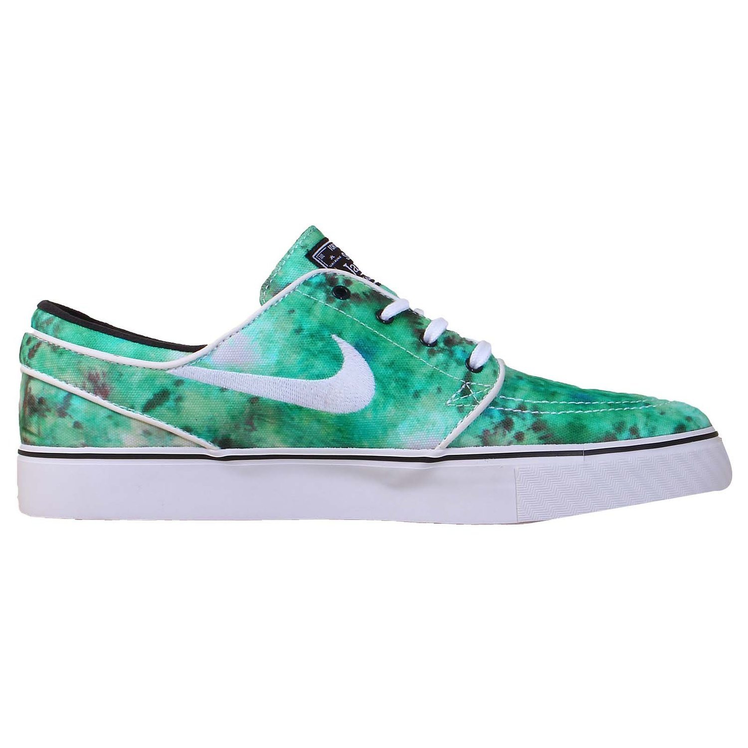 Nike Men's Zoom Stefan Janoski PR QS Skateboarding Shoes - Turbo Green/White-Bright Citron | Lightweight & Durable for Street Skating & Casual Wear