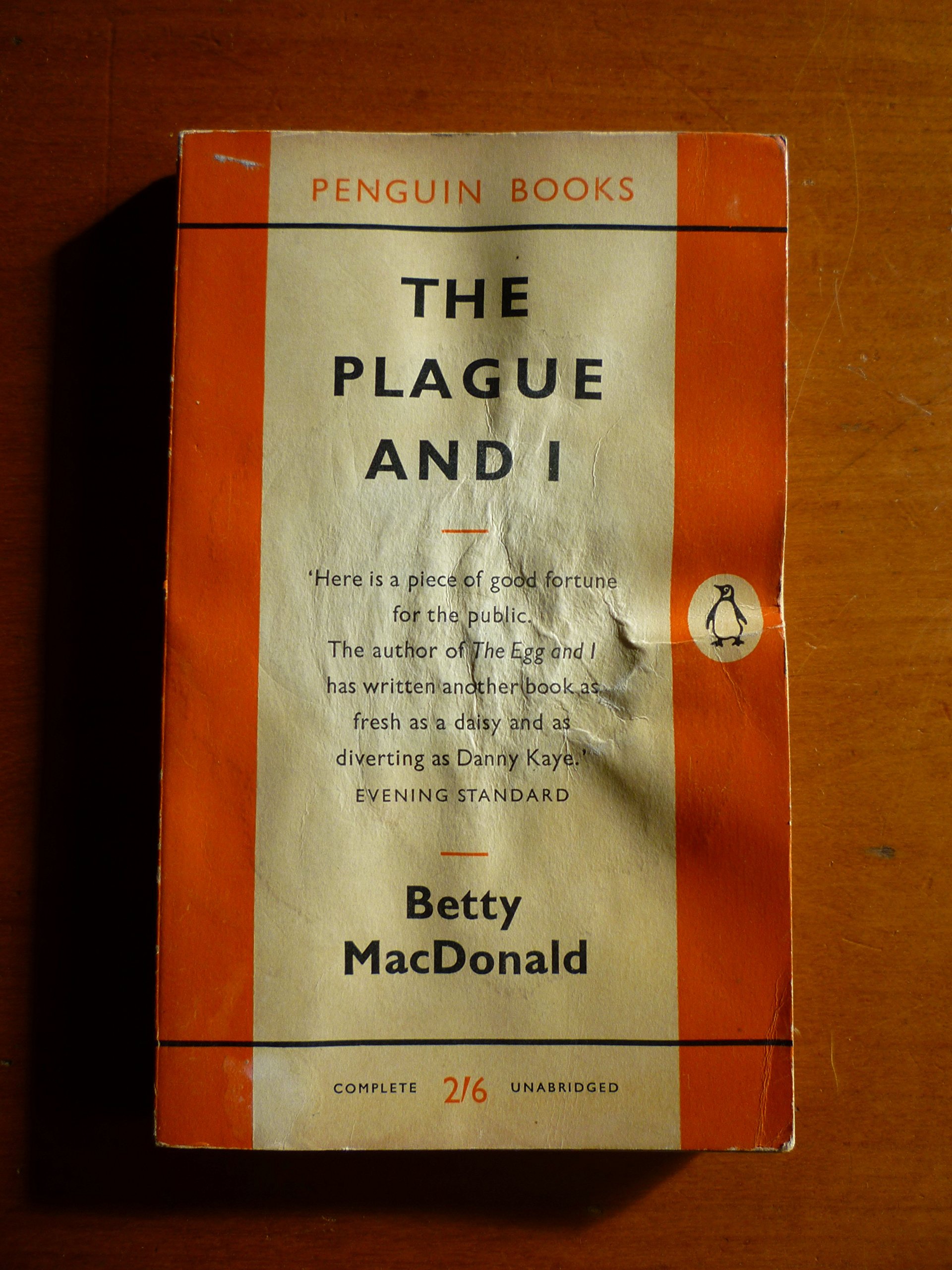 The Plague and I by Betty MacDonald - Penguin Classics No. 1394 | Humorous Memoir of Tuberculosis Recovery - Perfect for Book Clubs & Historical Medicine Enthusiasts