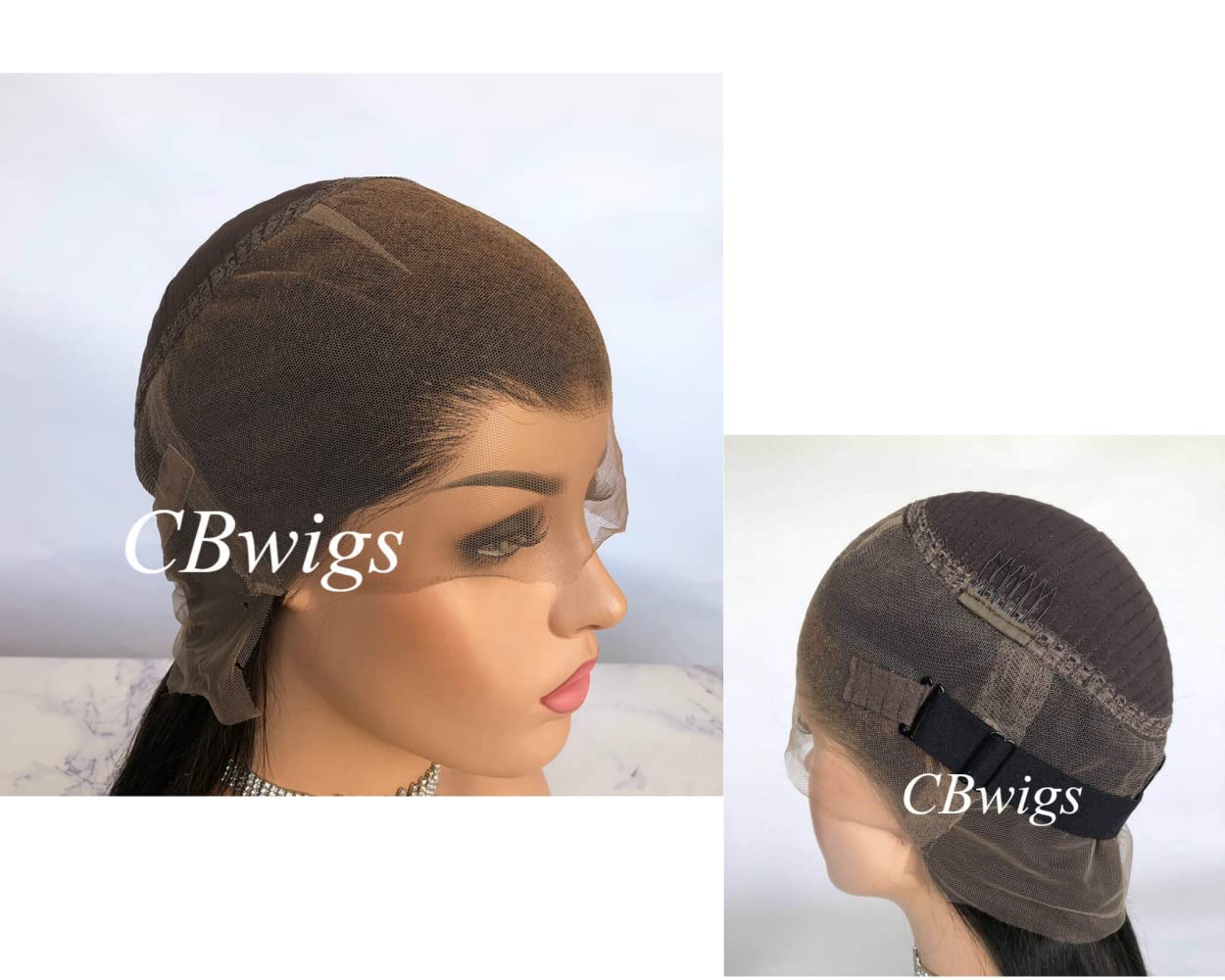 Glueless 360 Lace Frontal Wig - 18 Inch Natural Straight Brazilian Remy Human Hair - 130% Density for Black Women | Perfect for Daily Wear, Parties & Special Occasions
