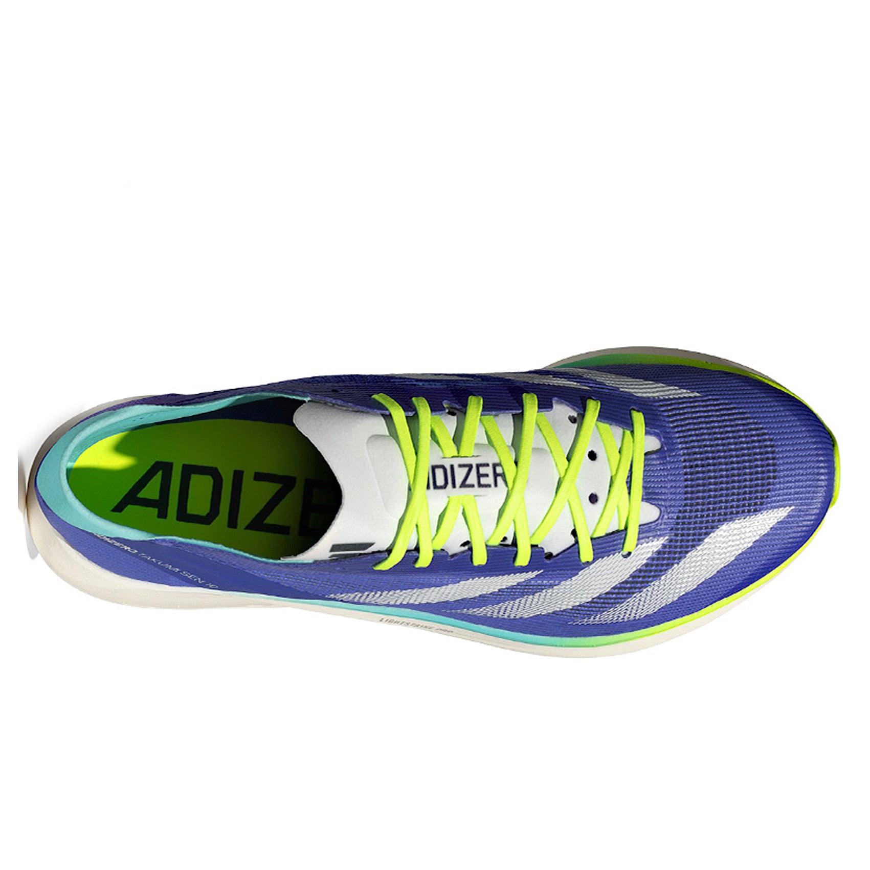 Men's Adidas Adizero Takumi Sen 10 Running Shoes - Lightweight Performance Sneakers for Marathon & Road Racing | Perfect for Competitive Runners & Speed Training