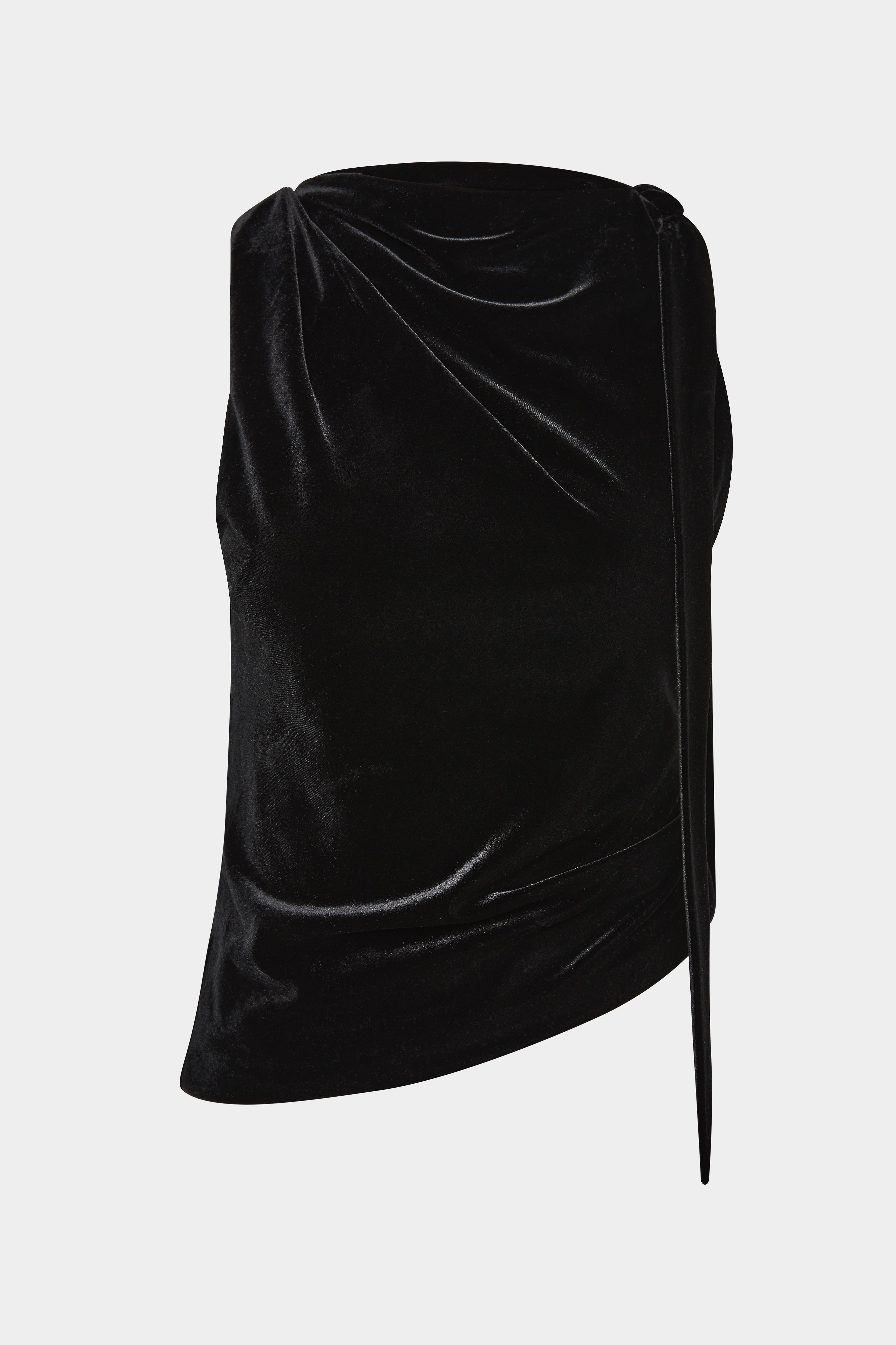 Ettore Drape Top - Elegant Women's Blouse for Work & Evening Wear | Perfect for Office, Date Night & Special Occasions