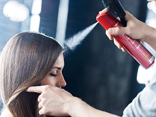 Calitate24 Professional Hair Fixing Spray - Long Lasting Extreme Hold Styling Spray with Tail Comb for Women (420ml) - Perfect for Parties, Weddings & Everyday Styling