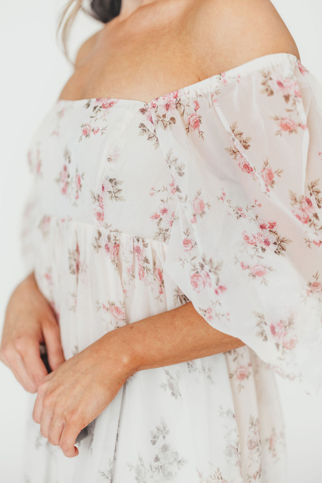 Elegant Pink Floral Maxi Dress for Women | Summer Beach Party & Wedding Guest Outfit | Lightweight & Comfortable