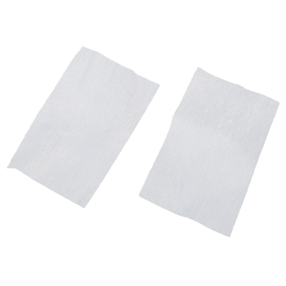 Glakyur 320pcs Organic Cotton Makeup Remover Pads | Soft & Gentle White Rectangular Facial Cleansing Pads for Makeup Removal, Skincare & Nail Polish | Reusable & Eco-Friendly Beauty Essentials