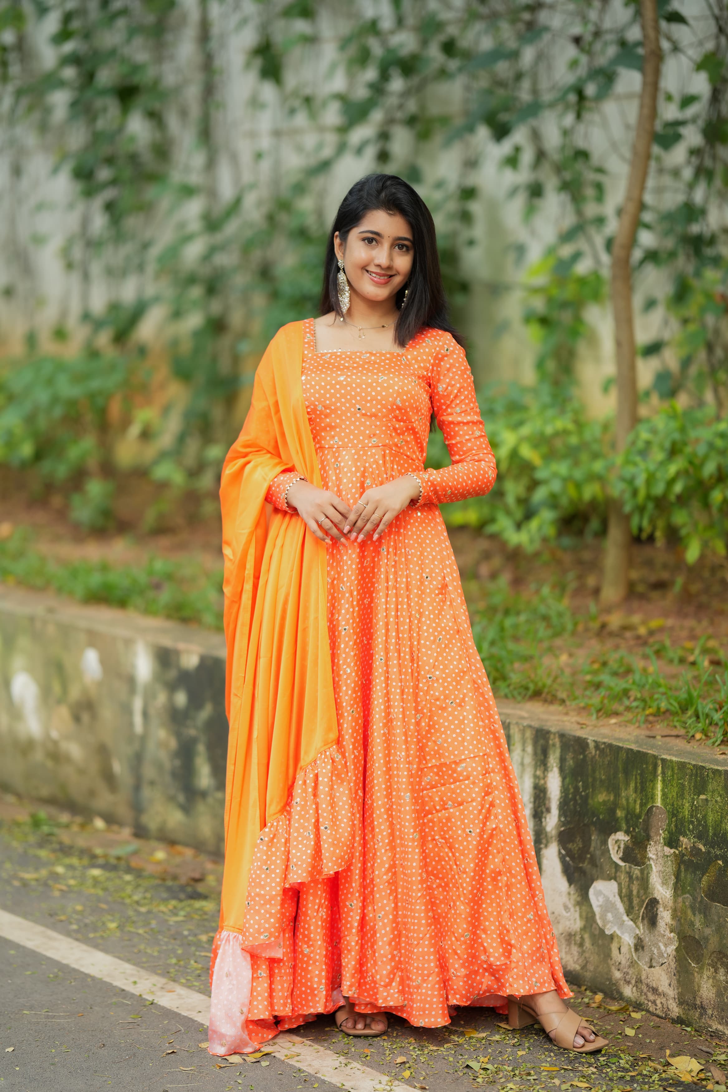 Vedika Simple and Elegant Anarkali Suit for Women | Traditional Indian Ethnic Dress | Perfect for Weddings, Festivals & Special Occasions