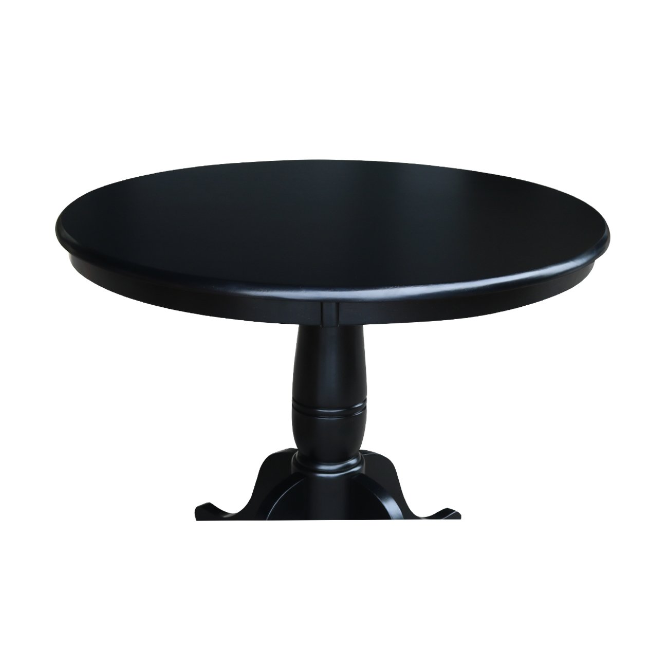 IC International Concepts Black Dining Table - 36