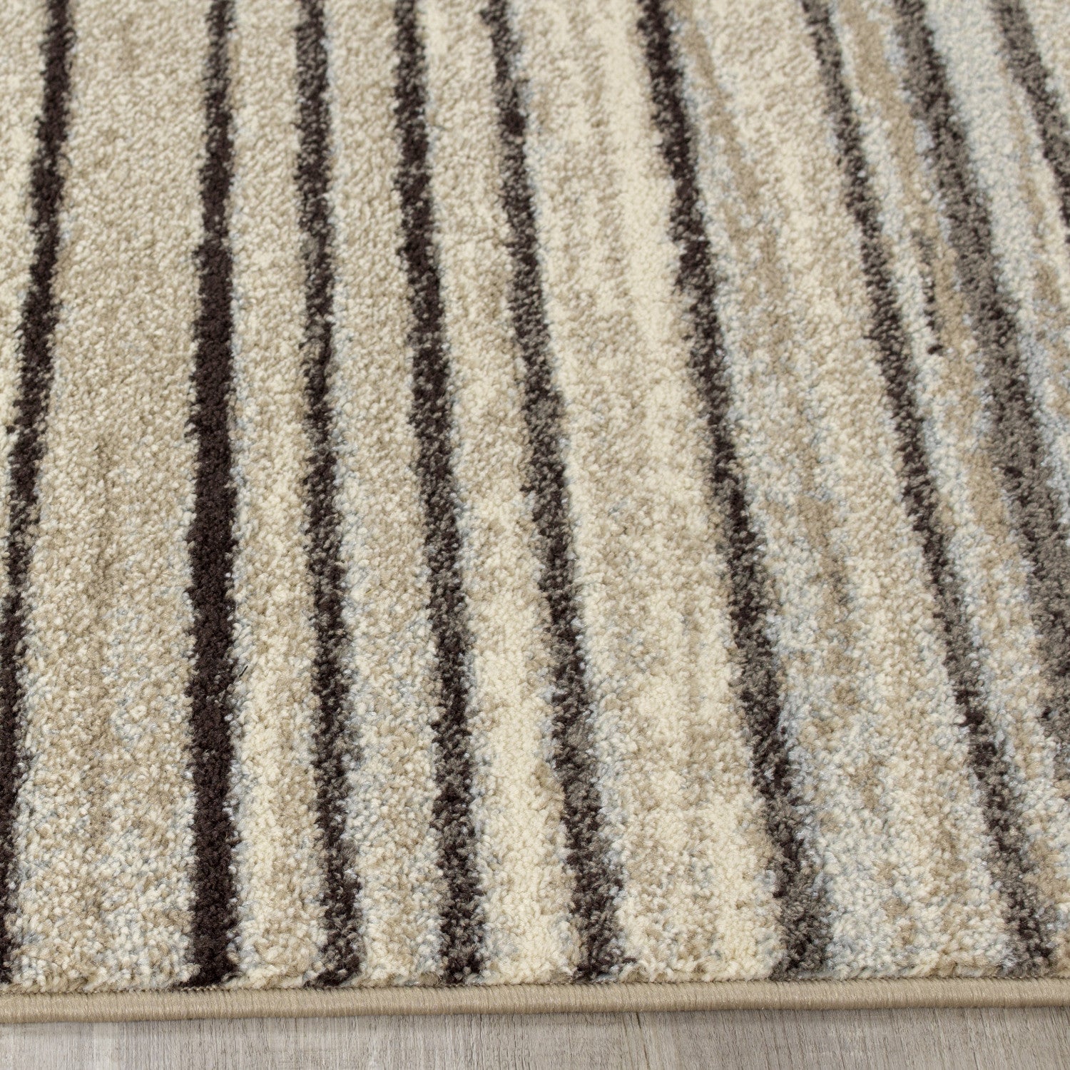 Castella Blue Cream Serene Arches Area Rug - Soft Modern Boho Rug for Living Room, Bedroom & Nursery - Non-Slip Comfortable Floor Mat