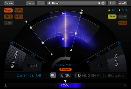 NUGEN Audio Stereoizer Academic Plugin - Professional Stereo Imaging Tool for Music Production (Download) - Perfect for Mixing, Mastering & Sound Design