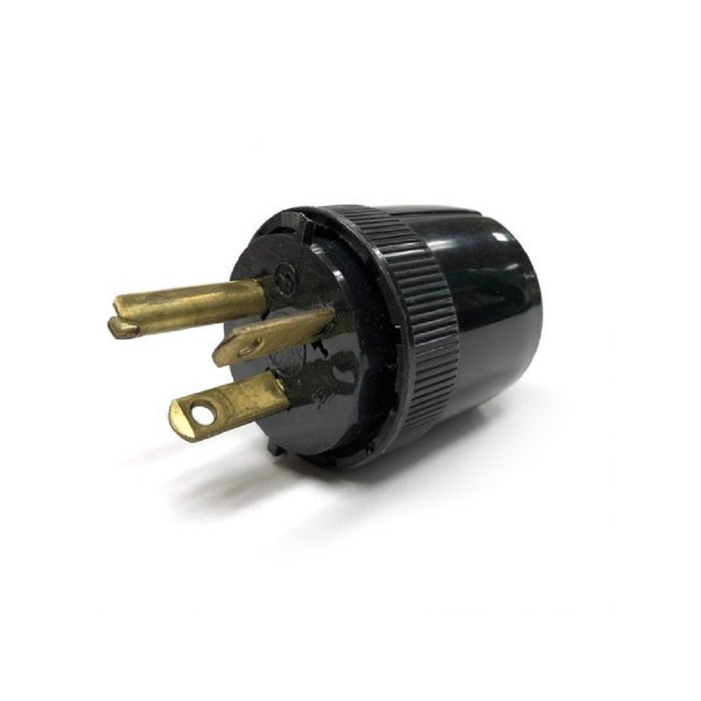 220V 20A Nylon Plug - Heavy Duty Electrical Connector for Home Appliances, Power Tools, and Industrial Equipment