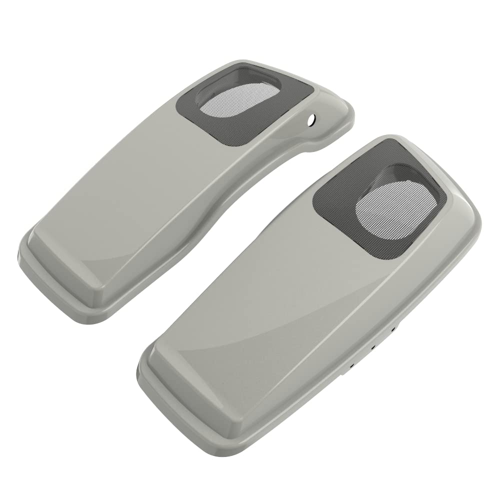 Premium 6X9 Saddlebag Speaker Lids for 2014+ Harley Davidson Touring Bikes - Color Matched Replacement Covers - Perfect for Road Trips & Custom Audio Upgrades