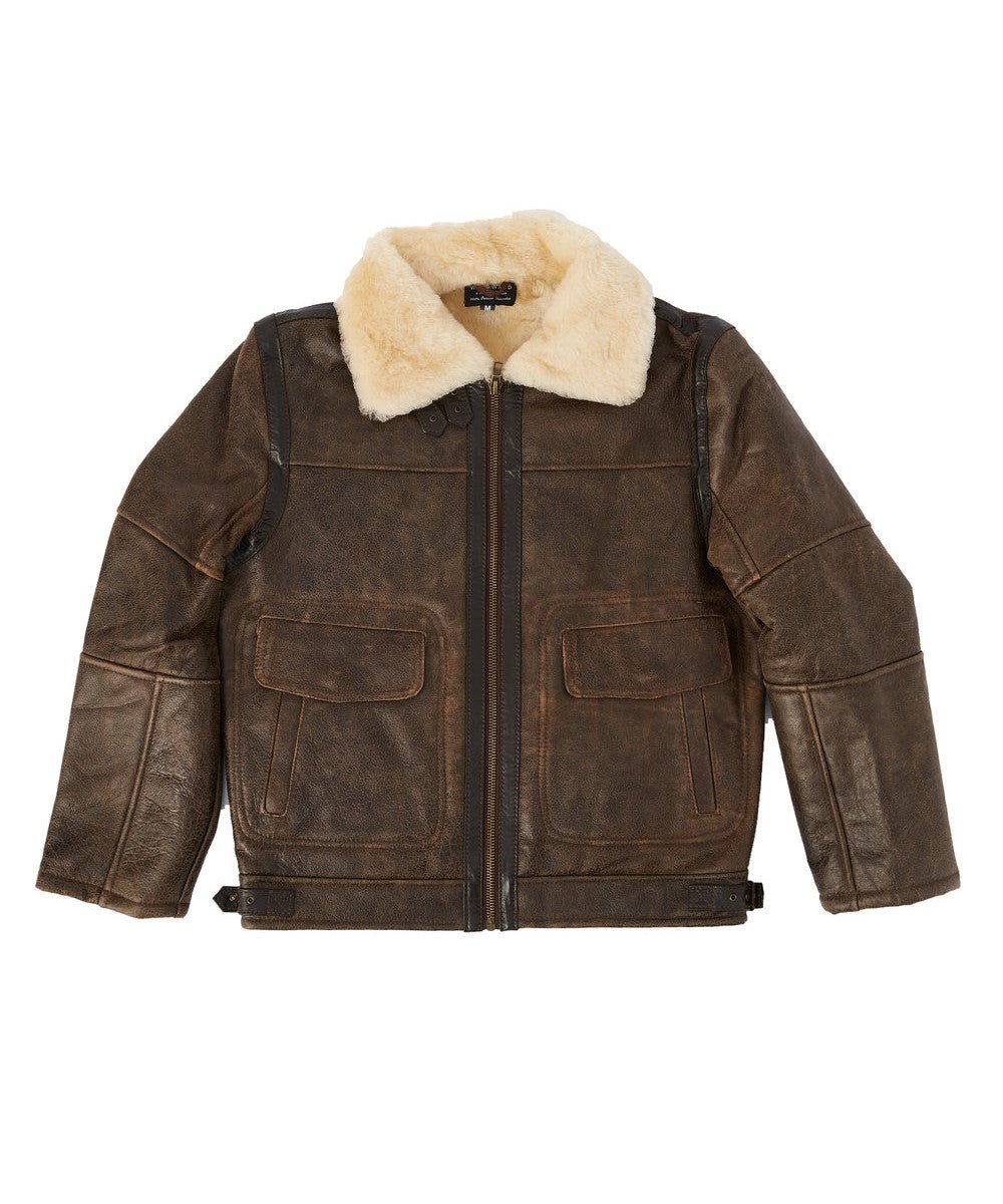 Premium Men's Nappa Bomber Jacket - Genuine Sheepskin Leather Coat for Winter | Stylish Outerwear for Casual & Business Occasions