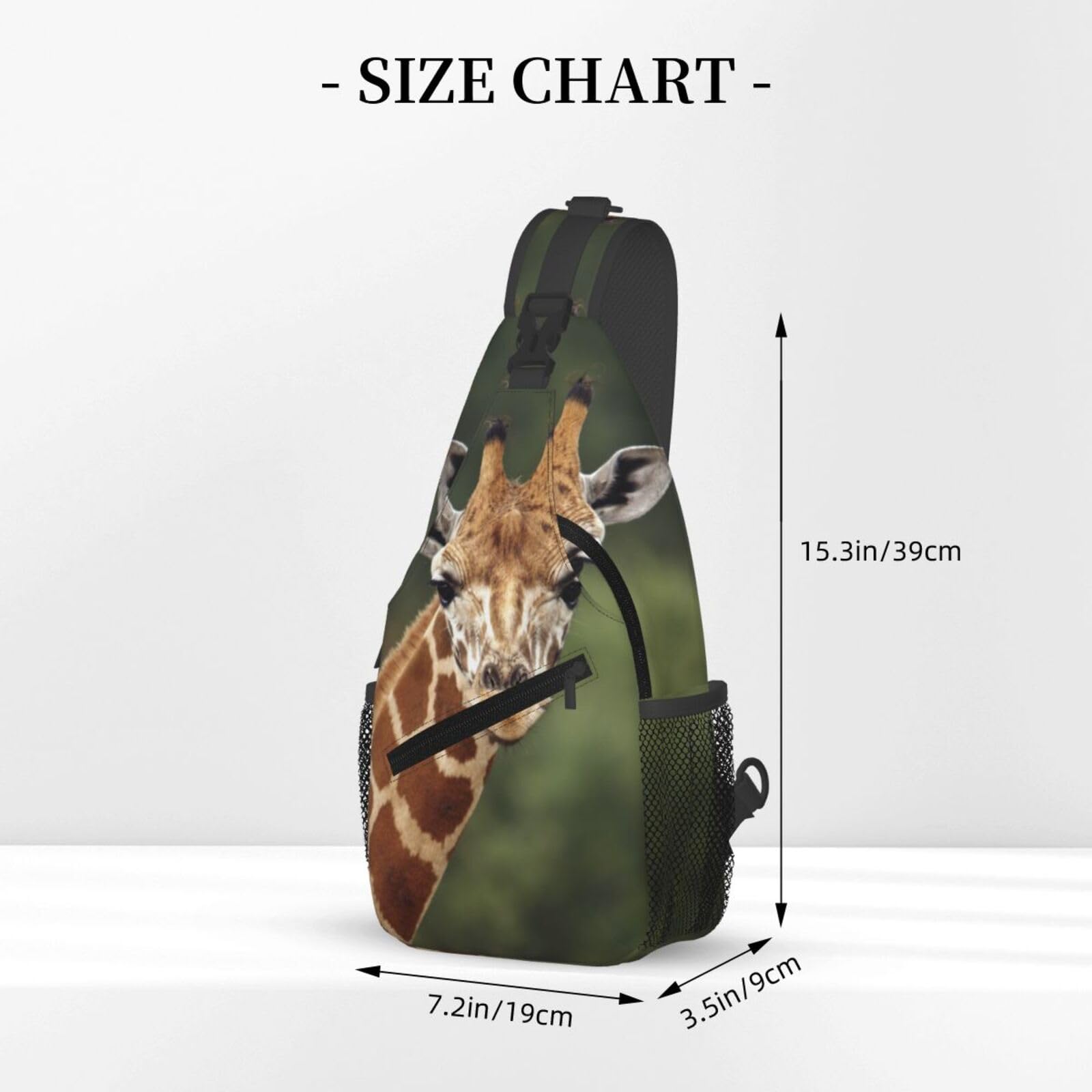 Giraffe Crossbody Bag - Stylish Animal Shoulder Bag for Casual Outings