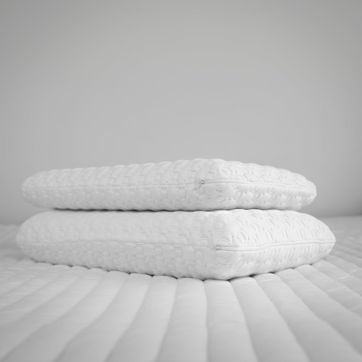 Adjustable Memory Foam Pillow for Back & Stomach Sleepers - Soft Support with OEKO-TEX Certified Washable Cover - Perfect for Side Sleepers & Neck Pain Relief